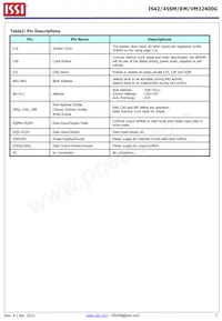 IS42VM32400G-6BL-TR Datasheet Pagina 3