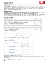 IS46LD32320A-3BPLA25-TR Datasheet Pagina 11