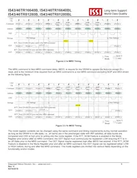 IS46TR16640BL-125JBLA2-TR Datasheet Page 9