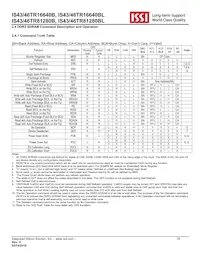 IS46TR16640BL-125JBLA2-TR Datenblatt Seite 18