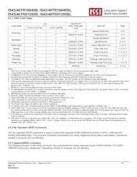 IS46TR16640BL-125JBLA2-TR Datenblatt Seite 19