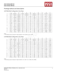 IS61DDB22M18C-250M3 Datasheet Page 2