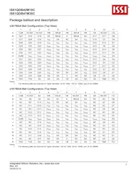 IS61QDB42M18C-333M3LI Datasheet Pagina 2