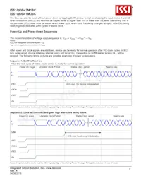 IS61QDB42M18C-333M3LI Datasheet Pagina 6