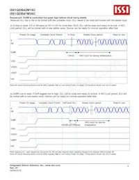 IS61QDB42M18C-333M3LI Datasheet Pagina 8