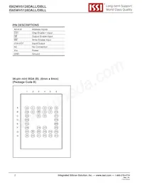 IS62WV5128DBLL-45BI-TR Datasheet Pagina 2