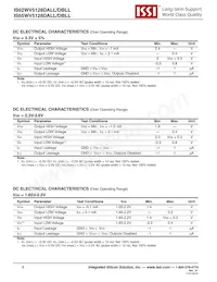 IS62WV5128DBLL-45BI-TR Datenblatt Seite 6