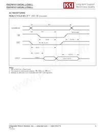 IS62WV5128DBLL-45BI-TR Datasheet Pagina 9