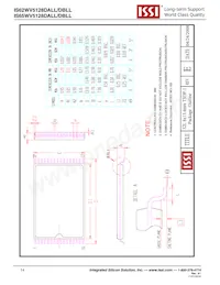 IS62WV5128DBLL-45BI-TR數據表 頁面 14