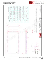 IS62WV5128DBLL-45BI-TR數據表 頁面 16