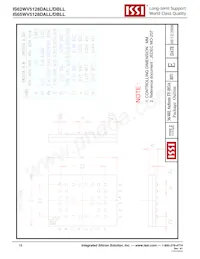 IS62WV5128DBLL-45BI-TR數據表 頁面 18