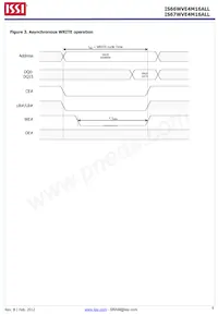 IS66WVE4M16ALL-7010BLI-TR數據表 頁面 9