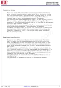 IS66WVE4M16ALL-7010BLI-TR Datasheet Page 12