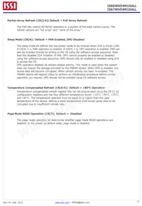 IS66WVE4M16ALL-7010BLI-TR Datasheet Page 17