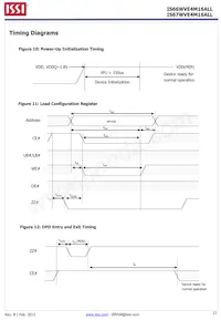 IS66WVE4M16ALL-7010BLI-TR Datenblatt Seite 23