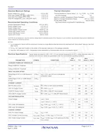 ISL9221IRZ-T Datasheet Page 2