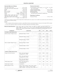 ISL9518HRTZ Datasheet Page 4