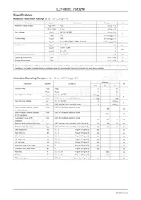 LC75832W-TBM-E Datenblatt Seite 2