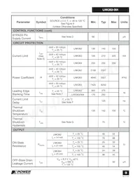 LNK364DN Datasheet Page 9