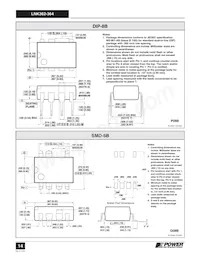 LNK364DN Datasheet Pagina 14