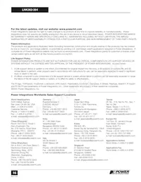 LNK364DN Datasheet Pagina 16