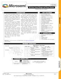 LX2202CLQ-TR Datasheet Cover