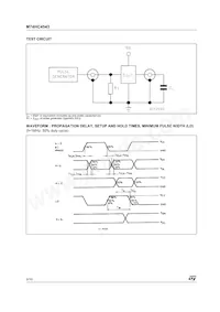 M74HC4543RM13TR Datasheet Pagina 6