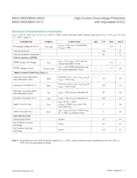 MAX14654EWC+T Datasheet Page 3