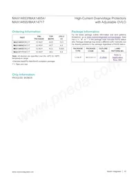 MAX14654EWC+T Datasheet Page 10