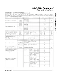 MAX4210AETT+ Datasheet Page 3