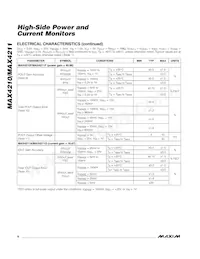 MAX4210AETT+ Datasheet Pagina 8