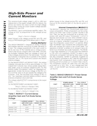 MAX4210AETT+ Datasheet Pagina 20