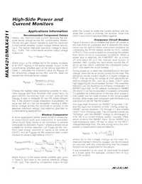 MAX4210AETT+ Datasheet Pagina 22