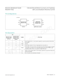 MAX4915AETT+T Datasheet Page 6