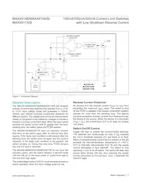 MAX4915AETT+T Datasheet Pagina 7