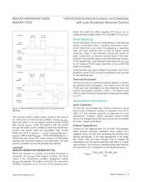 MAX4915AETT+T Datasheet Page 9