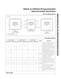 MAX4995AAVB+TCJY Datasheet Page 7