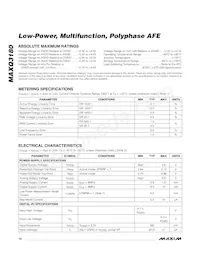 MAXQ3180-RAN+T Datasheet Pagina 10