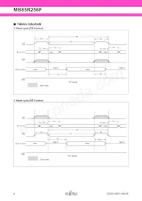 MB85R256FPF-G-BND-ERE1 Datenblatt Seite 8