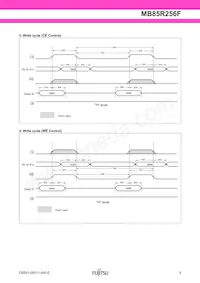 MB85R256FPF-G-BND-ERE1 Datenblatt Seite 9