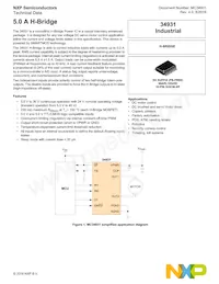 MC34931SEK Datasheet Copertura