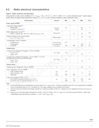 MC34931SEK Datasheet Pagina 7