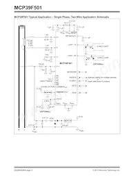 MCP39F501T-E/MQ Datenblatt Seite 2