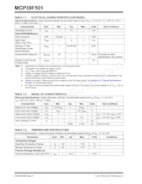 MCP39F501T-E/MQ Datenblatt Seite 6