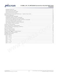 MT28EW512ABA1HJS-0AAT TR Datasheet Pagina 4