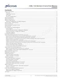 N25Q032A11EF440F TR Datasheet Pagina 2