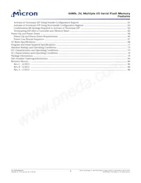 N25Q064A13ESED0F TR Datasheet Pagina 3