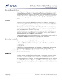 N25Q064A13ESED0F TR Datasheet Pagina 6