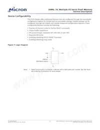 N25Q064A13ESED0F TR Datasheet Pagina 7