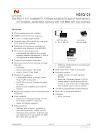 N25Q128A31EF840F TR Datenblatt Cover